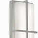 August LED 36 inch Painted Nickel Outdoor Wall Sconce