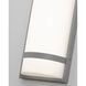 Paxton LED 7 inch Textured Grey ADA Sconce Wall Light