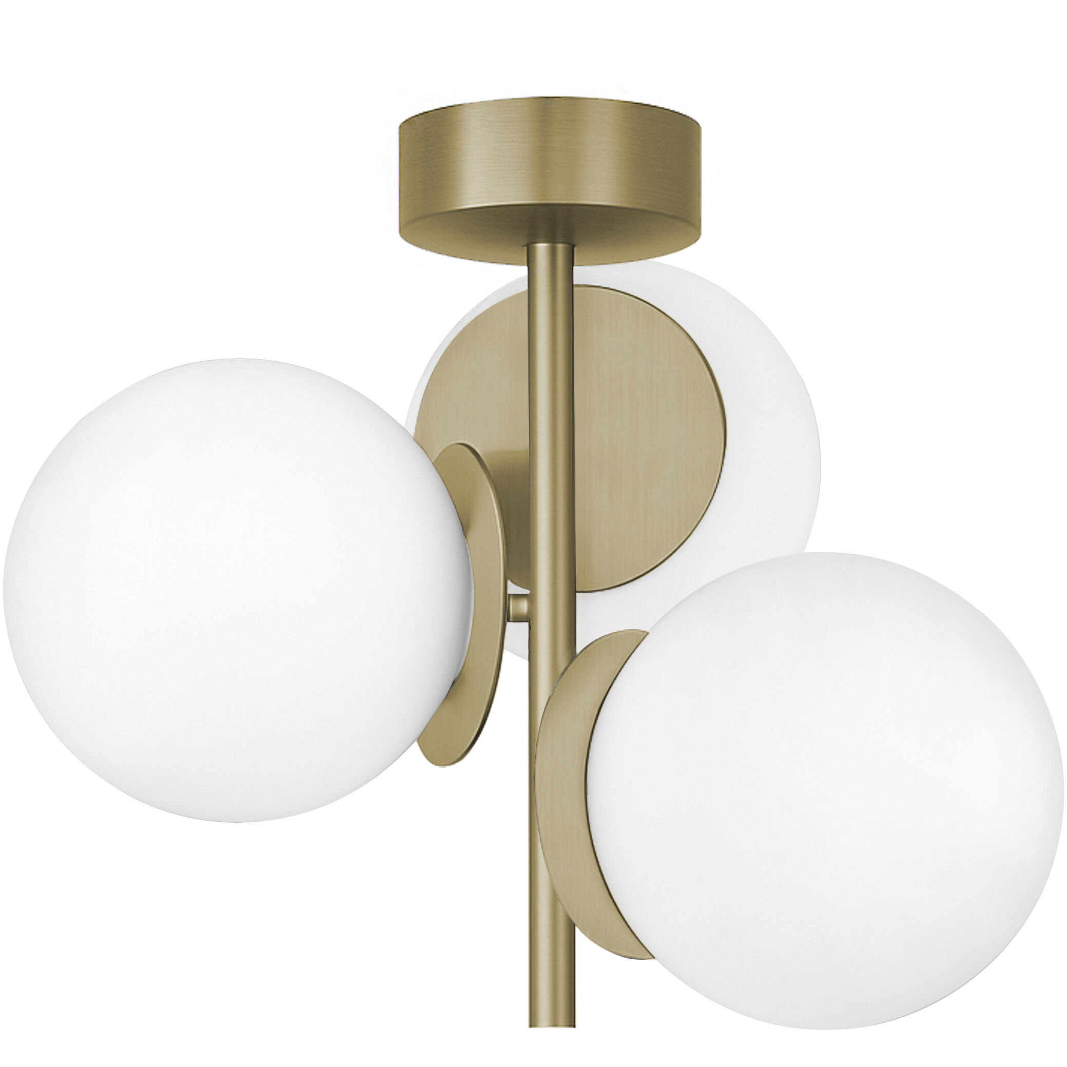 Arren 3 Light 17.25 inch Semi-Flush Mount