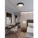 Reveal LED 12 inch Black and Gold Flush Mount Ceiling Light