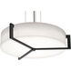 Apex 3 Light 27.15 inch Satin Nickel Pendant Ceiling Light