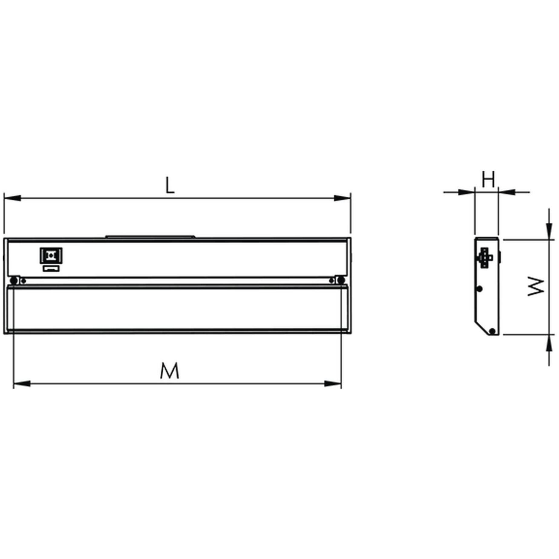Noble Pro 120V LED 9 inch White Undercabinet Light