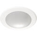 Slim LED 6.37 inch White Flush Mount Ceiling Light