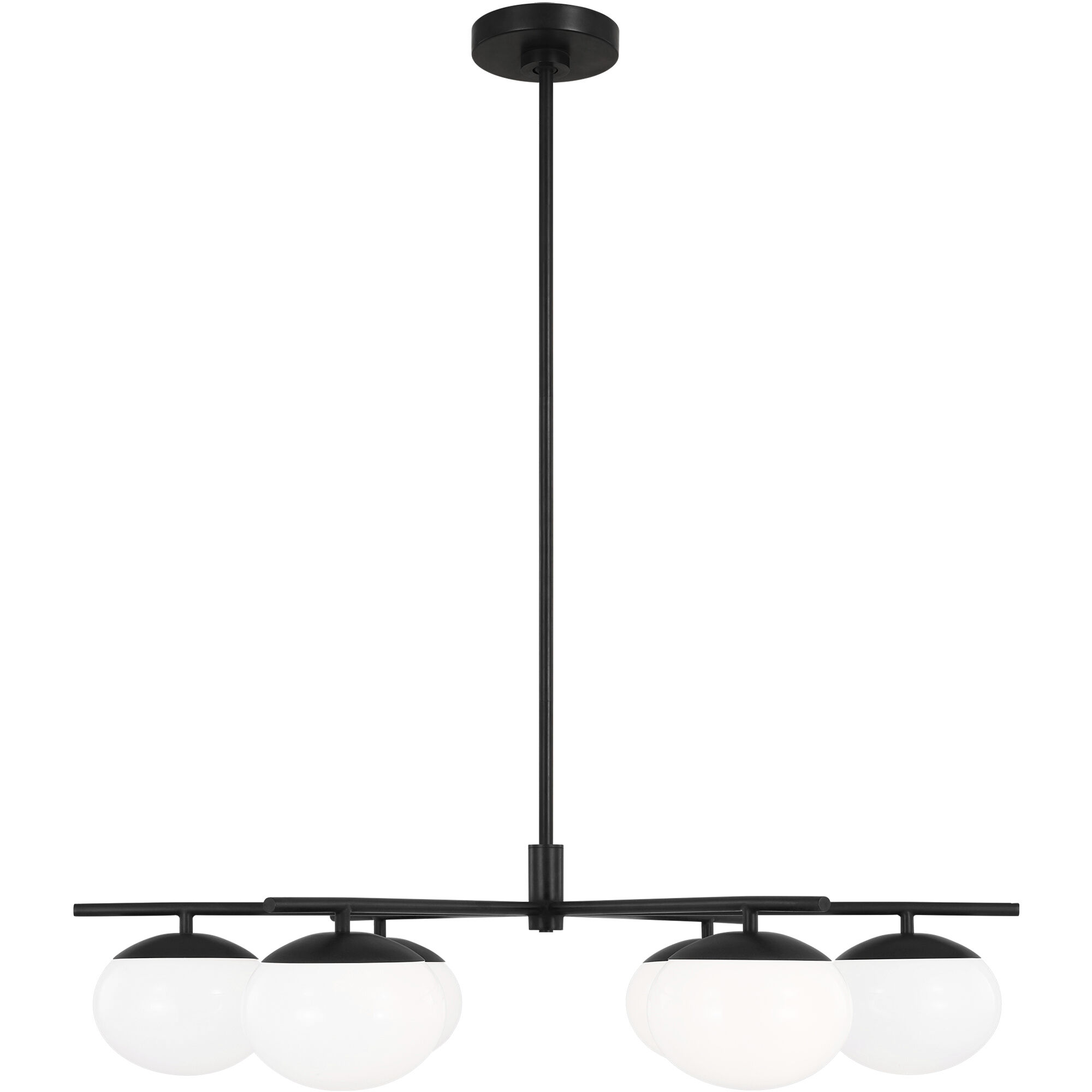 ED Ellen DeGeneres Lune 6 Light 33.63 inch Chandelier