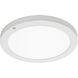 Iris LED 12 inch White Flush Mount Ceiling Light