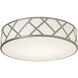 Haven 3 Light 21.00 inch Flush Mount