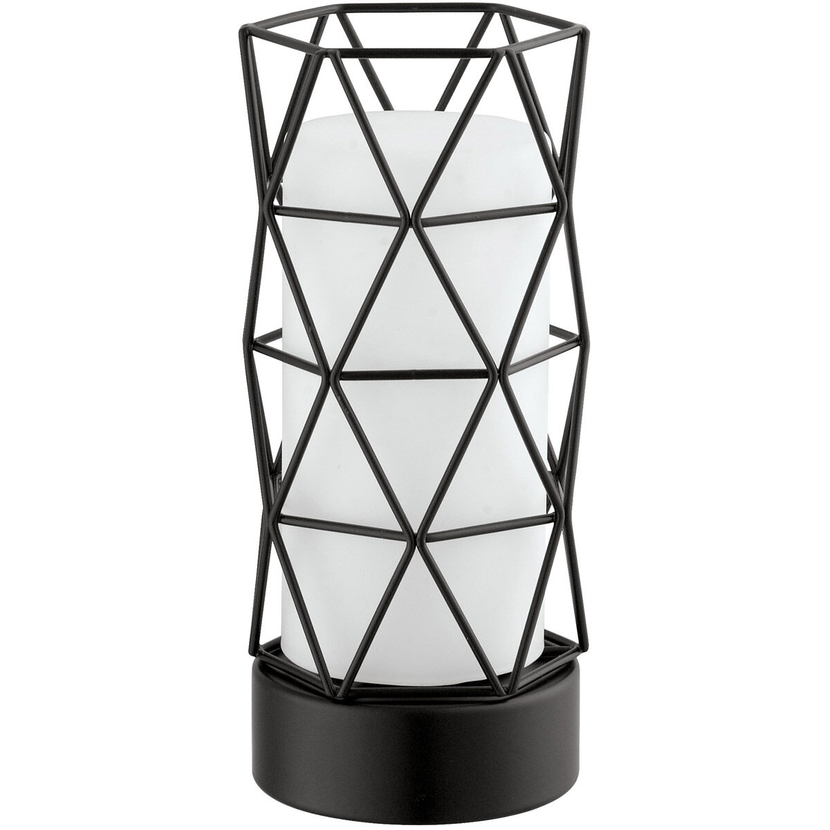 Estevau 2 9.06 inch 25 watt Matte Black Table Lamp Portable Light