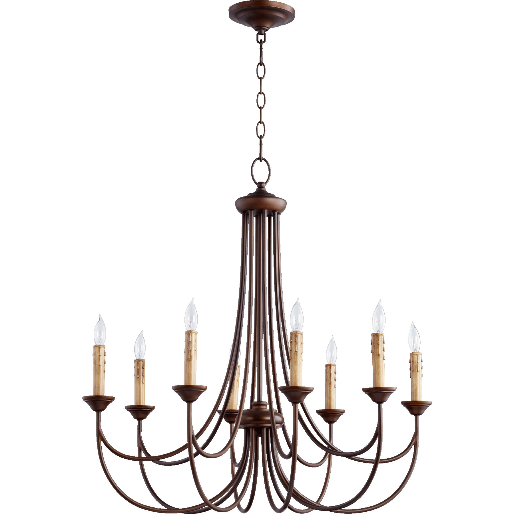 Brooks 8 Light 28.75 inch Chandelier