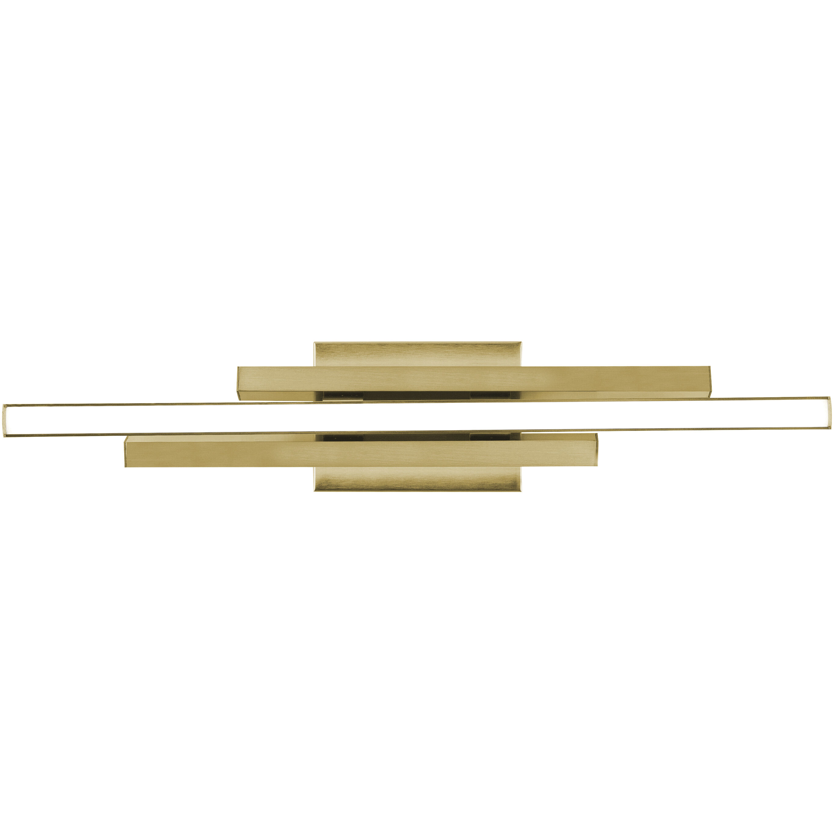 Indra 3 Light 24 inch Satin Brass Bath Vanity Wall Light