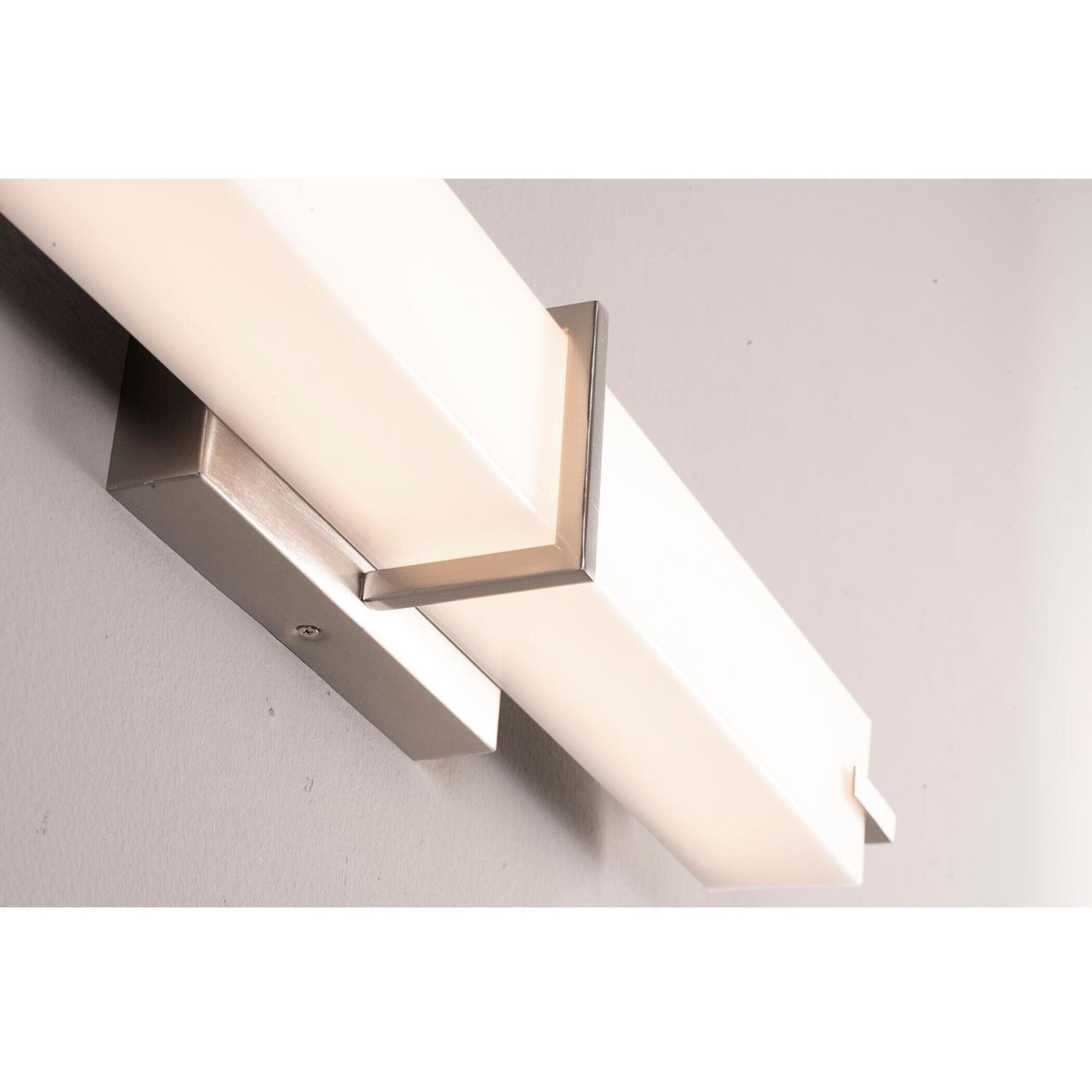 Miller Vanity Light Wall Light in Satin Nickel