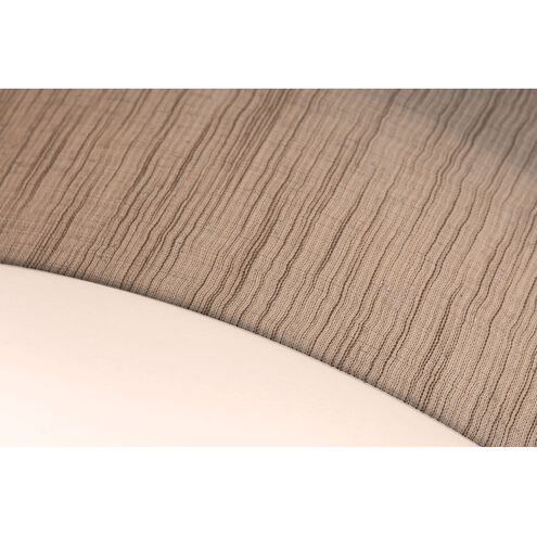 Anton 1 Light 19 inch Jute Flush Mount Ceiling Light