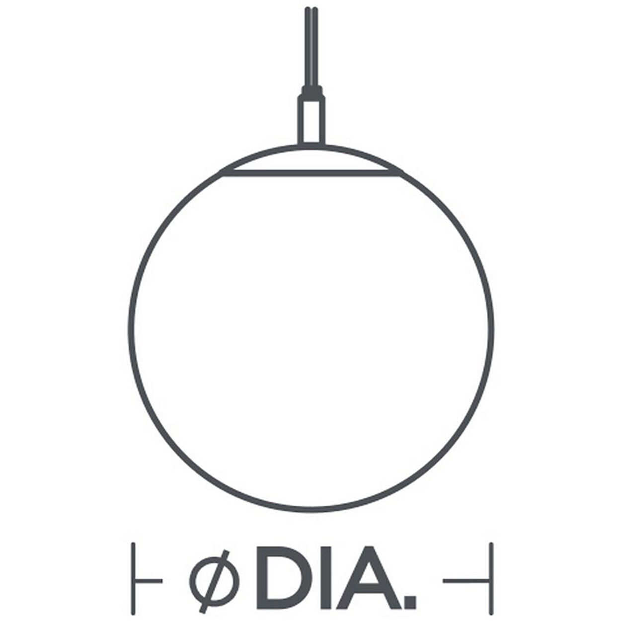 Loretto Pendant Ceiling Light in Black