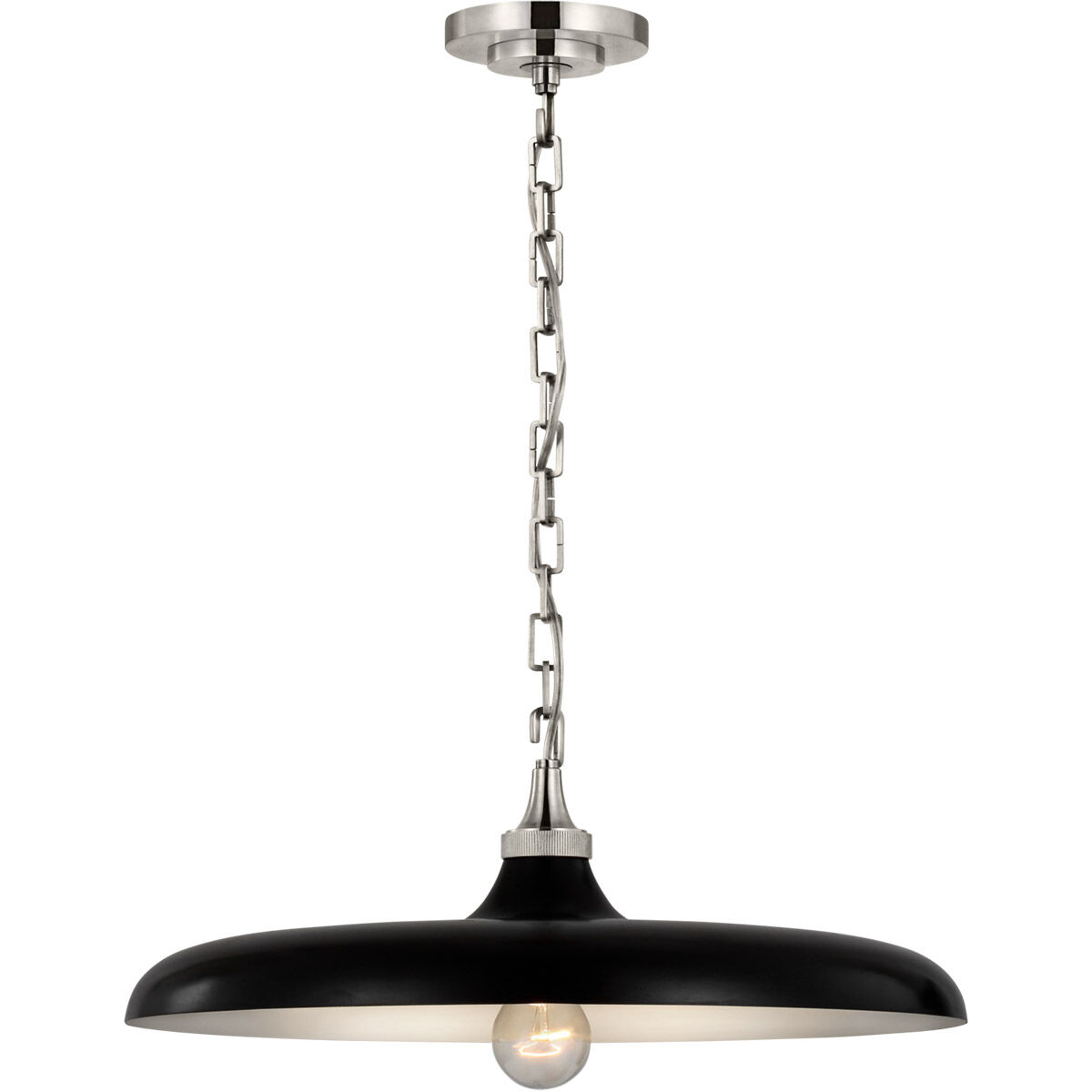 Thomas O'Brien Piatto 1 Light 18.00 inch Pendant