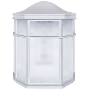 Bristol LED 9.5 inch White Outdoor Wall Sconce