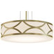 Lake LED 24 inch Gold Pendant Ceiling Light in Incandescent