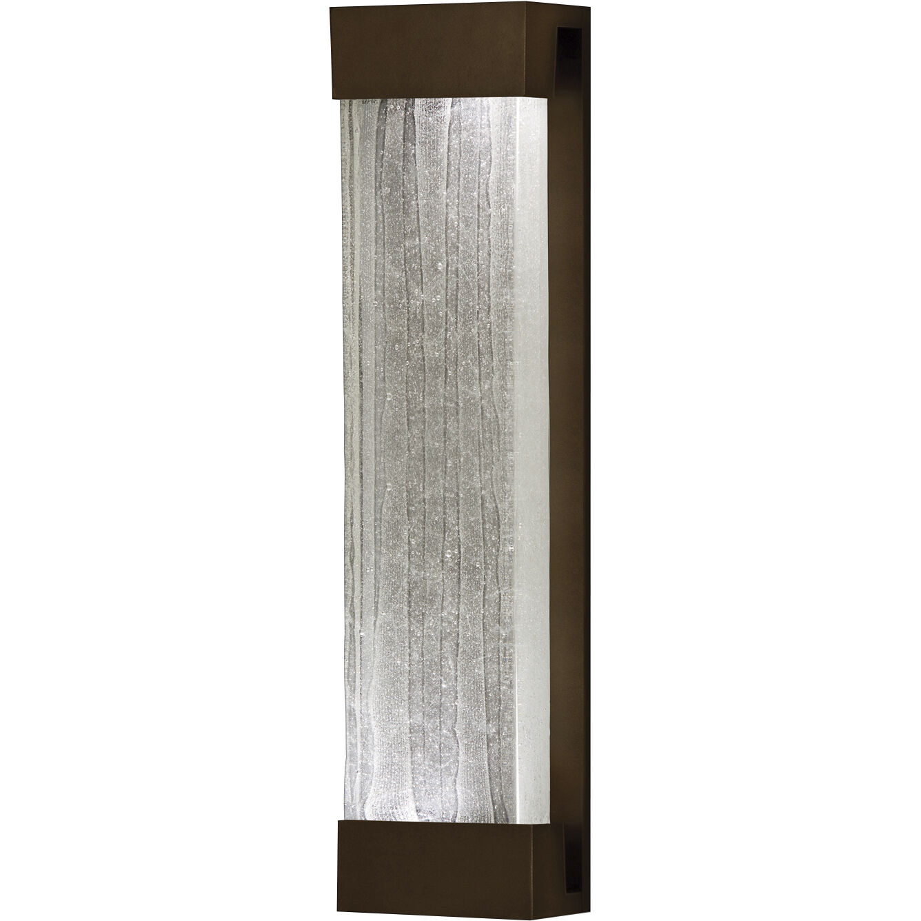 Crystal Bakehouse 2 Light 7 inch Bronze ADA Sconce Wall Light, Indoor/Outdoor