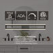 Cass LED 24 inch Gold Bath Vanity Wall Light