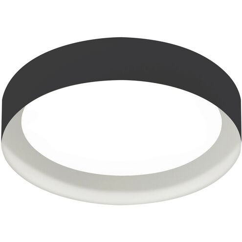 Reveal LED 12 inch Black Flush Mount Ceiling Light