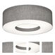 Montclair LED 15 inch Grey Flush Mount Ceiling Light