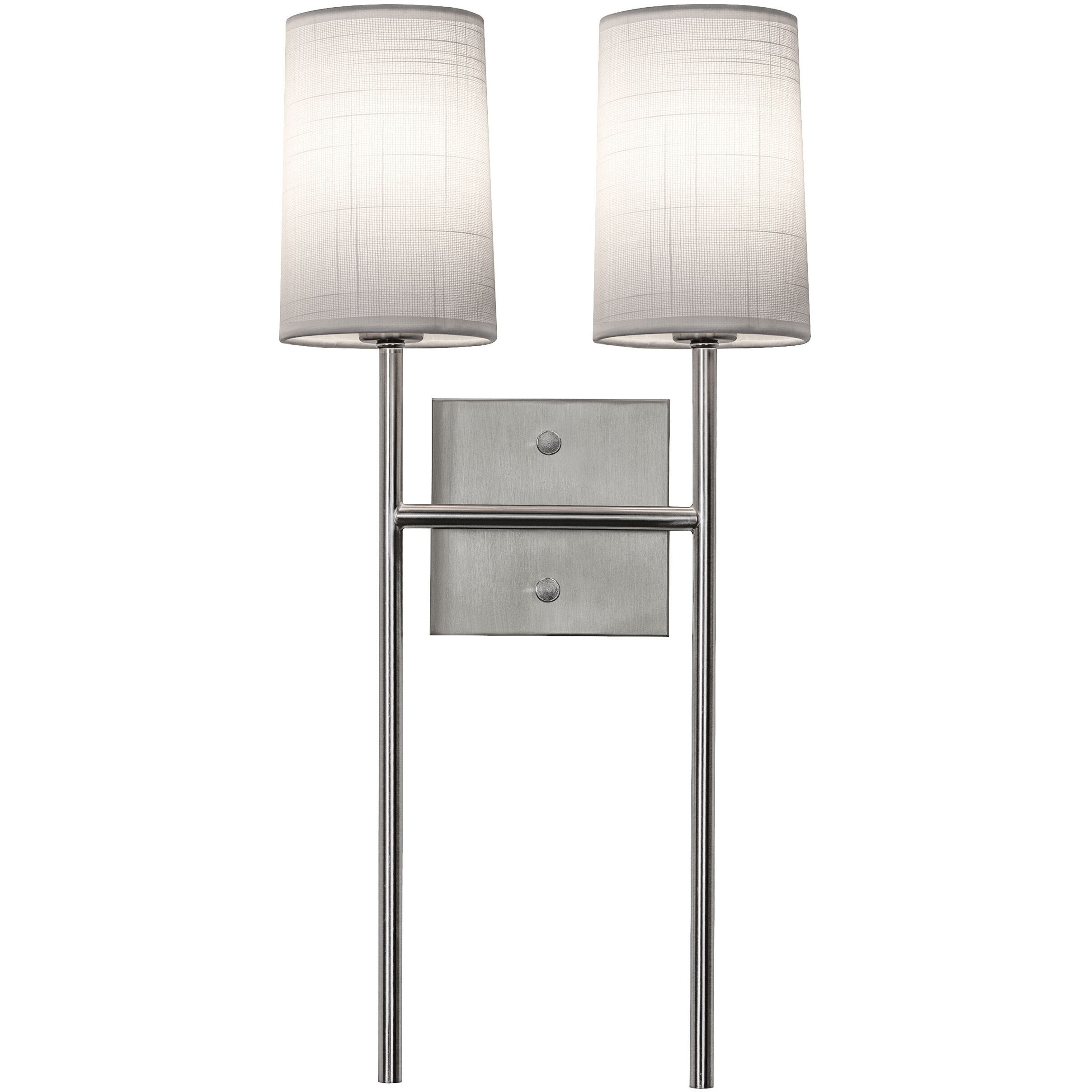 Rose LED 9.7 inch Satin Nickel ADA Sconce Wall Light in 2