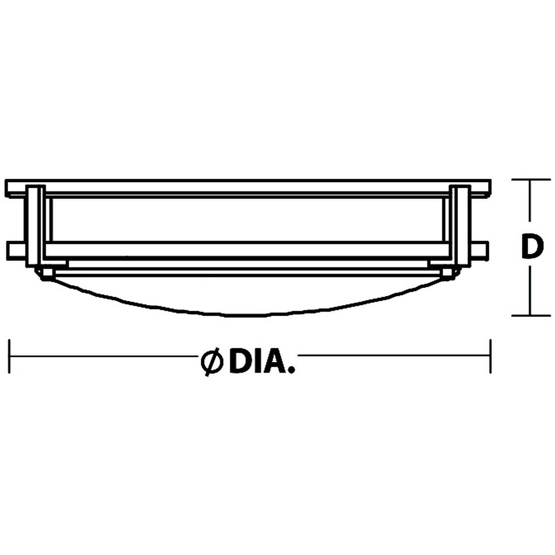 Carlisle LED 18 inch Satin Nickel Flush Mount Ceiling Light