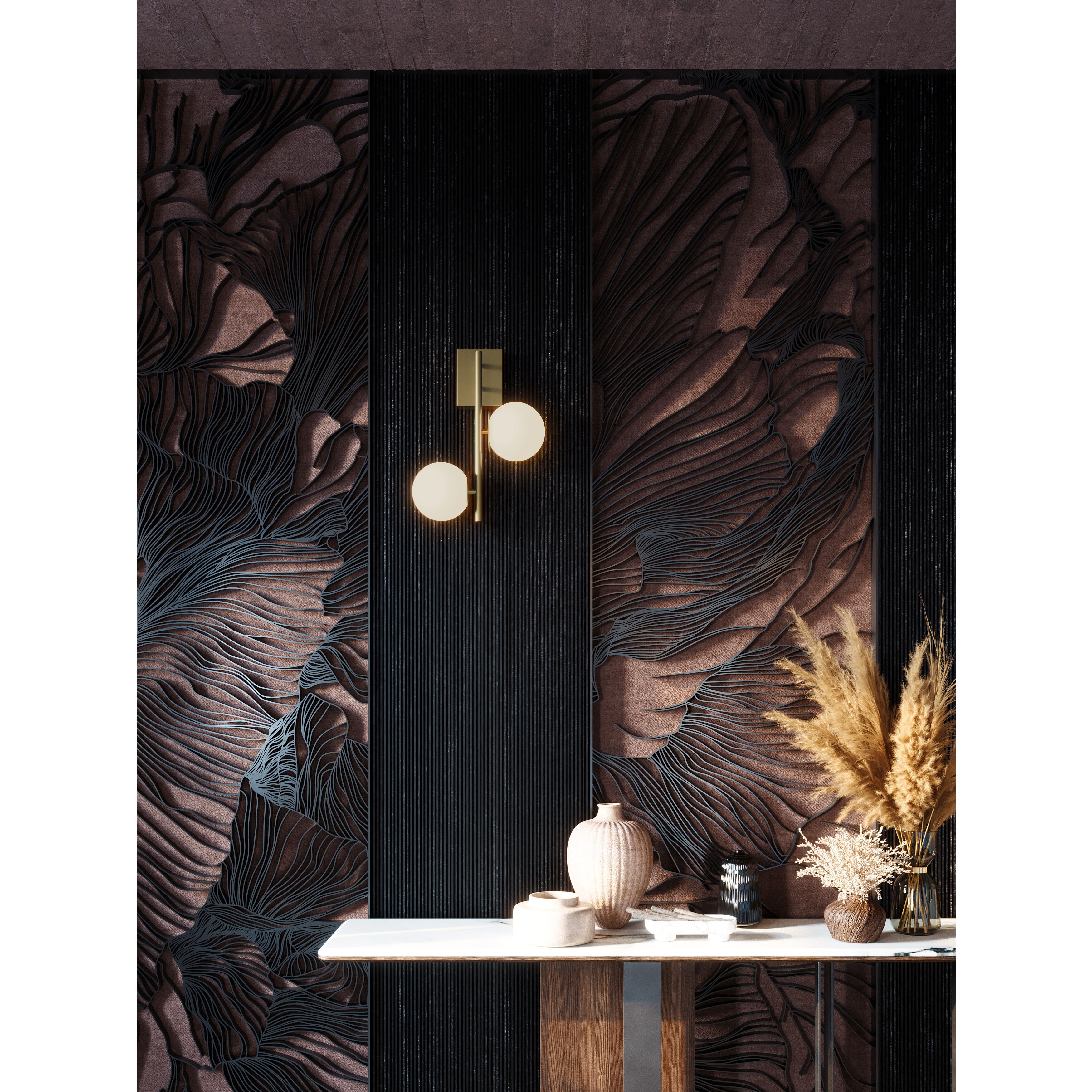 Arren LED 13.5 inch Light Antique Brass Sconce Wall Light