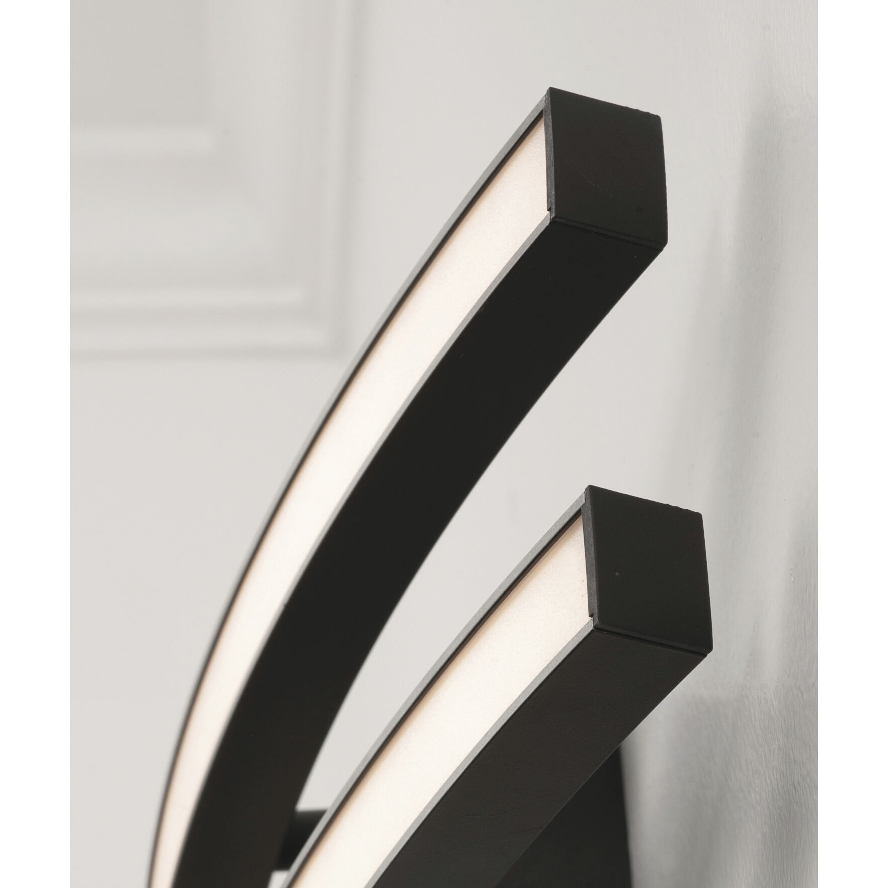Harper 2 Light 25 inch Black Vanity Light Wall Light