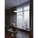 Edge 1 Light 23.68 inch White Pendant Ceiling Light