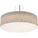 Anton 3 Light 24 inch Satin Nickel Pendant Ceiling Light