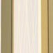 Gallery LED 5 inch Satin Brass ADA Wall Sconce Wall Light