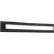 Vogue 1 Light 39 inch Black Bath/Vanity Light Wall Light
