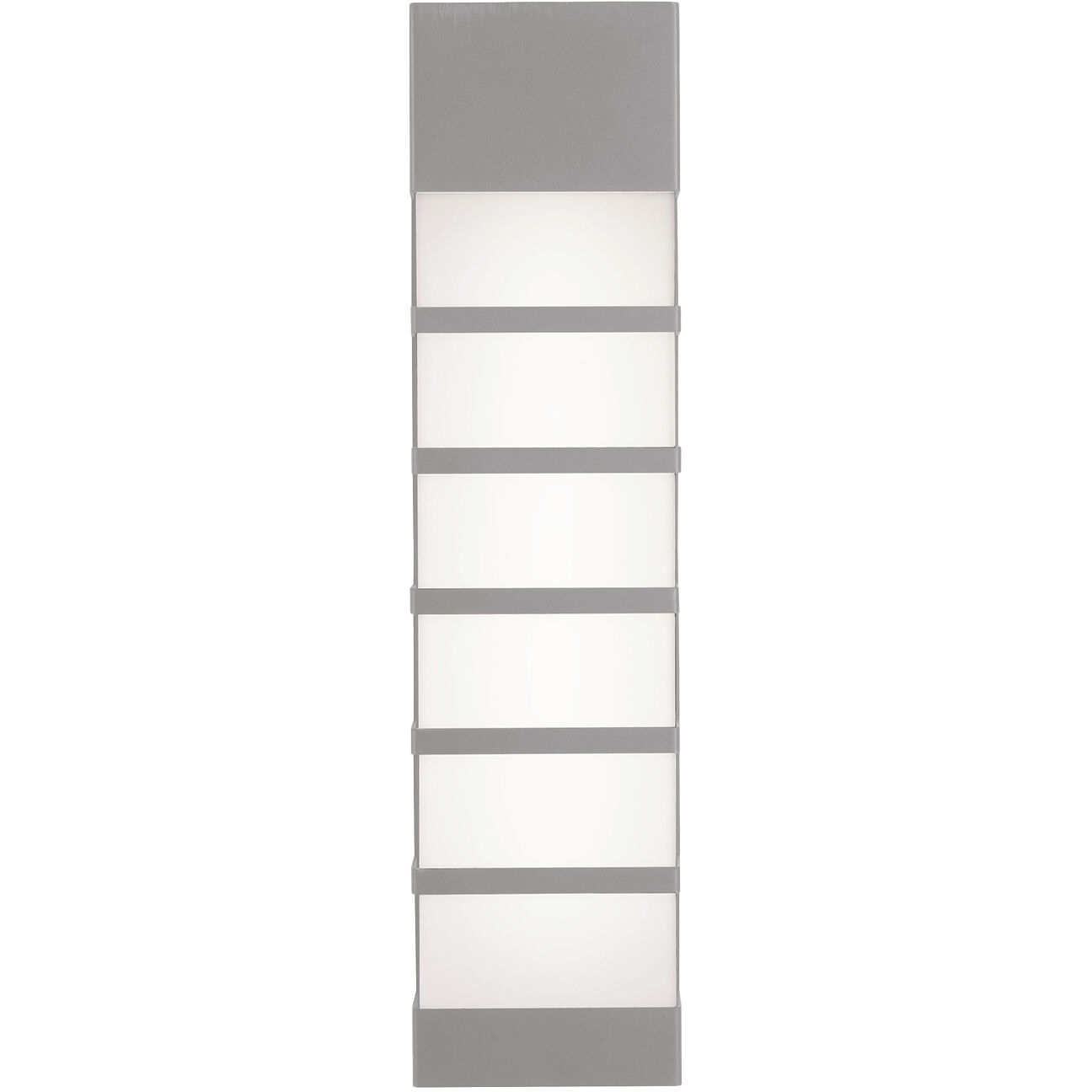 State LED 24 inch Textured Grey Outdoor Sconce