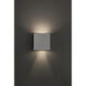 Dexter LED 6 inch White Outdoor Wall Sconce