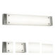 Avanti LED 39.5 inch Satin Nickel Vanity Light Wall Light