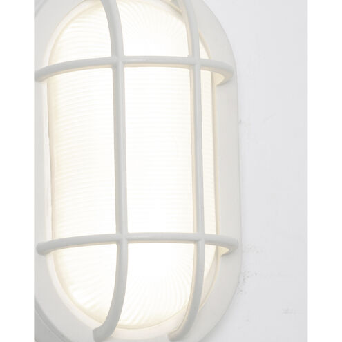 Cape LED 5 inch White Wall Sconce Wall Light