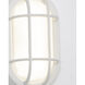 Cape LED 5 inch White Wall Sconce Wall Light