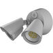 Pratt LED 5 inch Textured Grey Outdoor Wall Sconce