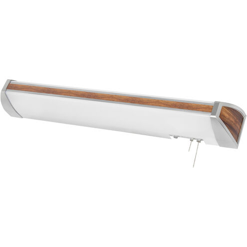 Ideal LED Mahogany Wall Light