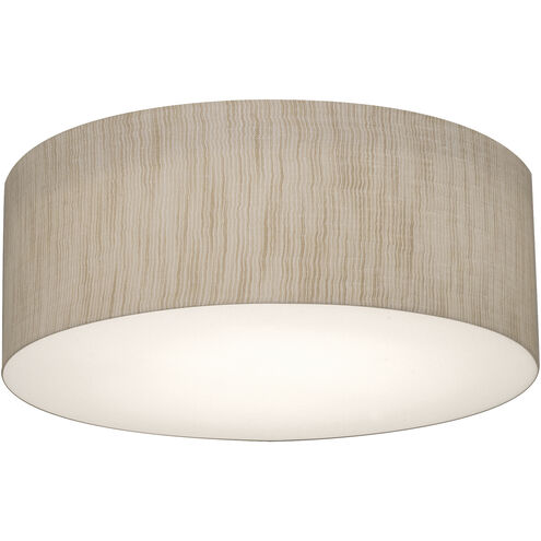 Anton 2 Light 12 inch Jute Flush Mount Ceiling Light