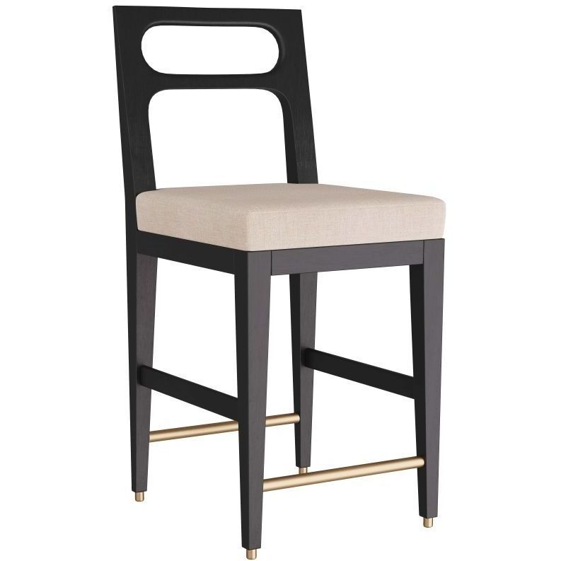 Thaden 34.5 inch Natural Counter Stool