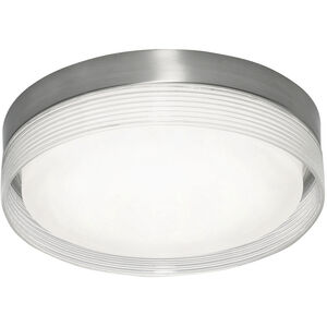 Tribeca LED Satin Nickel Flush Mount Ceiling Light