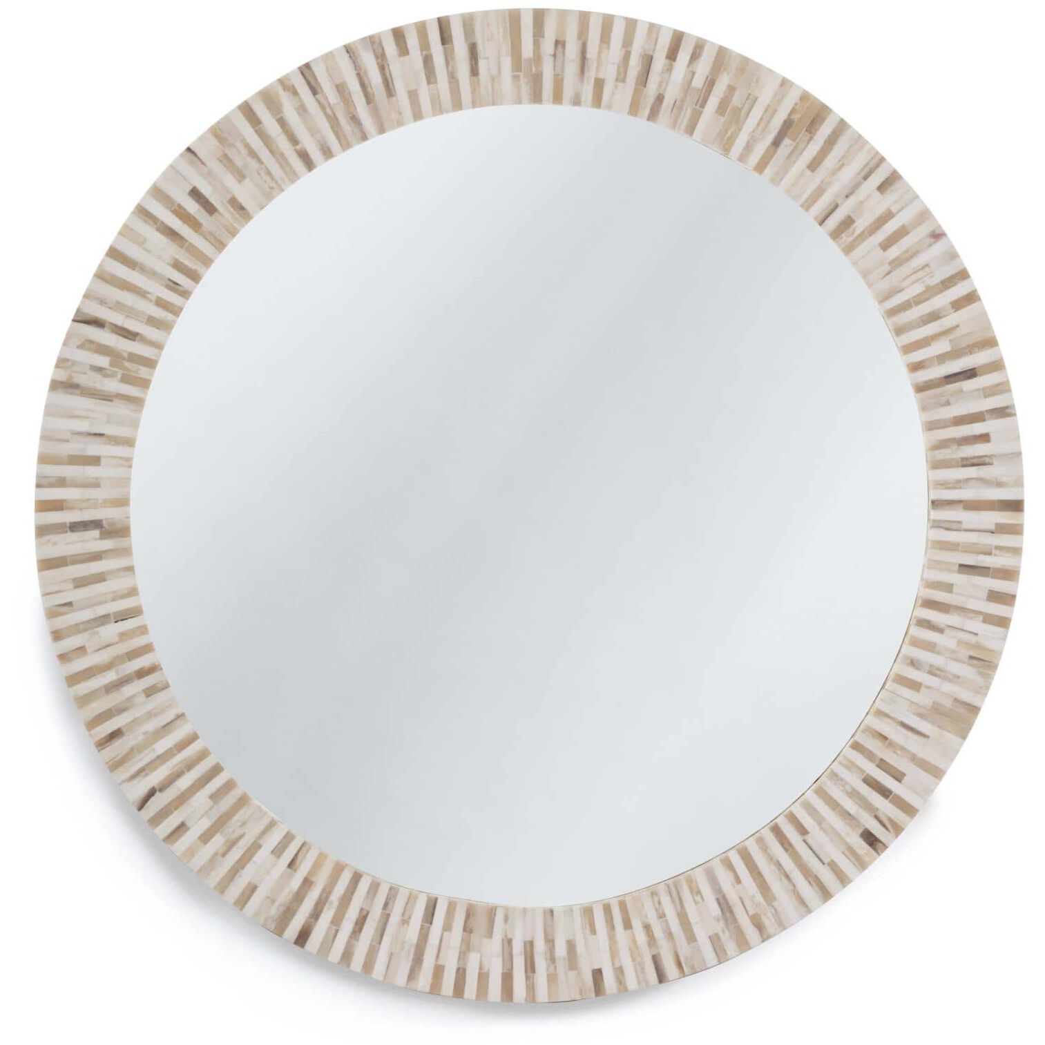 Multitone 32 X 32 inch Natural Mirror