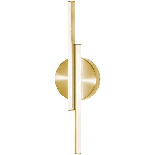 Ella LED 4.68 inch Satin Brass ADA Wall Sconce Wall Light