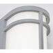 Crain LED 24 inch Textured Grey Outdoor Sconce