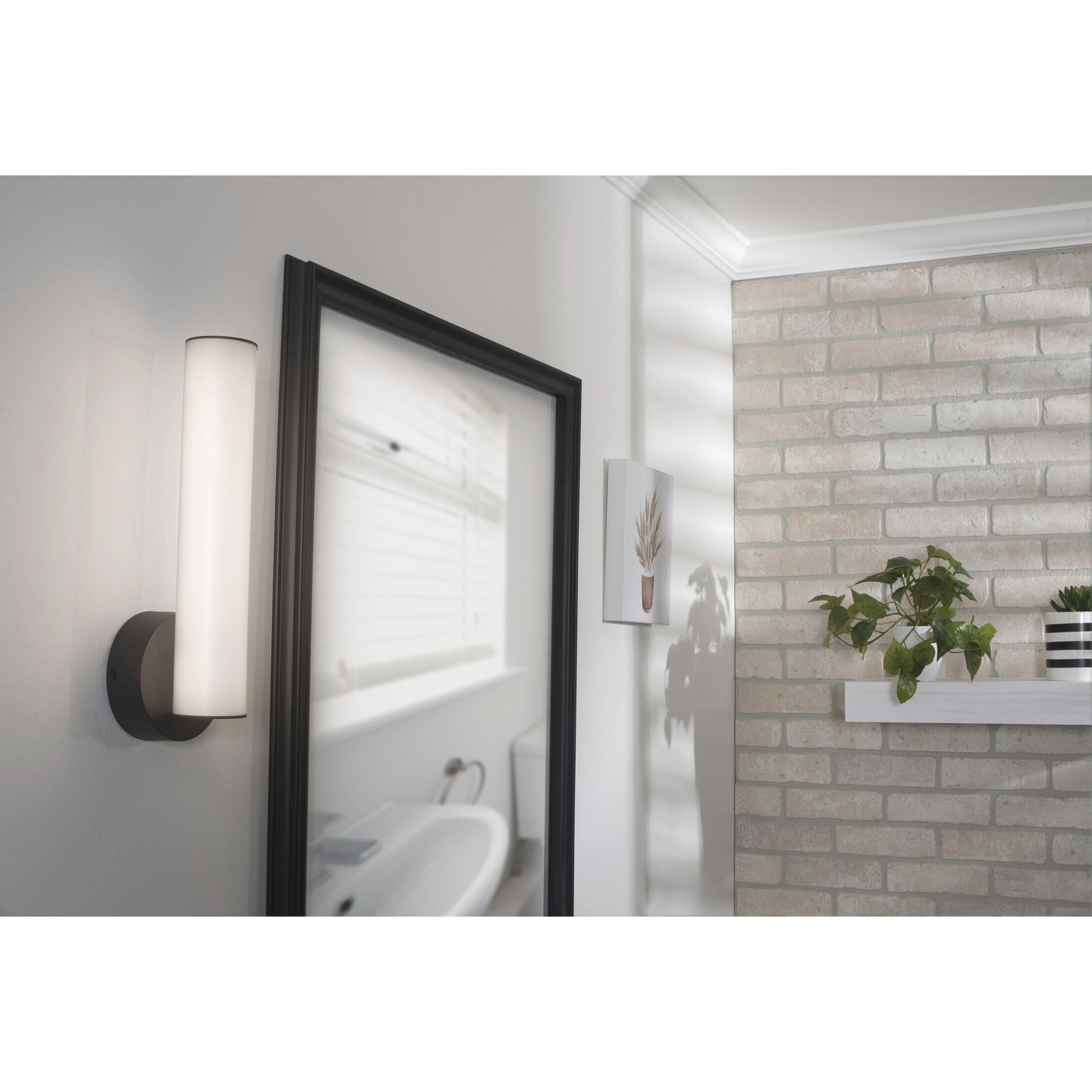 Leia LED 4.5 inch Black ADA Wall Sconce Wall Light