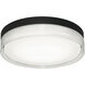 Tribeca LED Black Flush Mount Ceiling Light