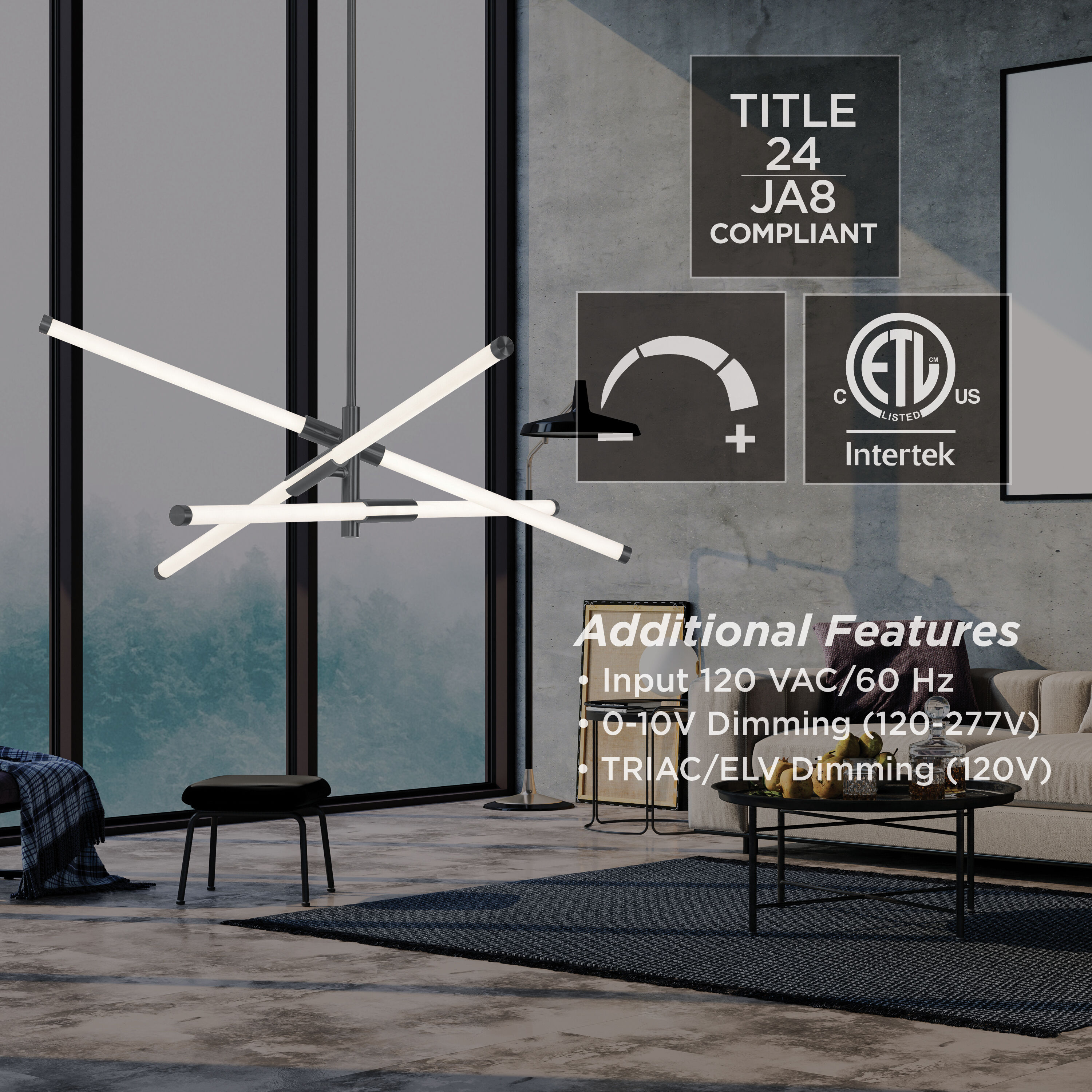 Rusnak 3 Light 30 inch Satin Brass Pendant Ceiling Light 