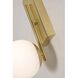 Metropolitan 1 Light 5 inch Satin Brass Wall Sconce Wall Light