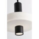 Sydney Linear Pendant Ceiling Light in Black