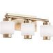 Sydney LED 21 inch Light Antique Brass Vanity Light Wall Light